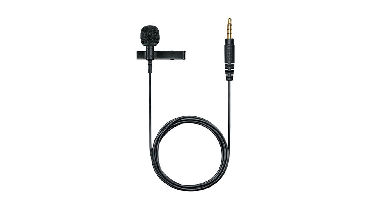 A photo of the Shure MVL Lavalier Microphone