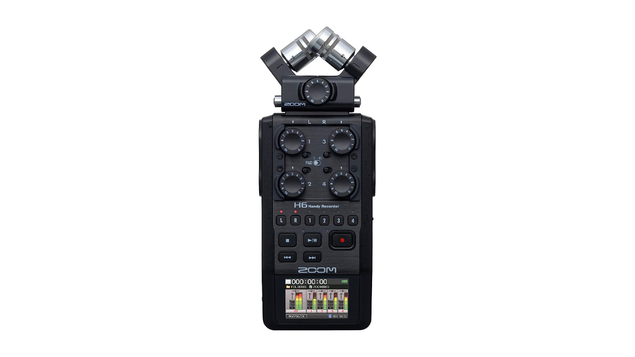 A photo of the Zoom H6 6-Track Recorder