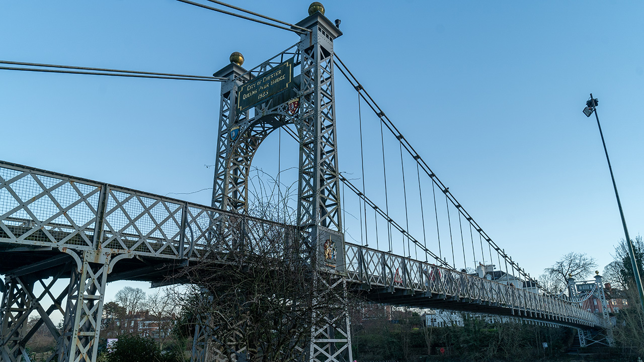  Queens Park Suspension Bridge Chester Photo Shoot