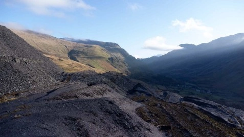 Dinorwic Quarry By Drone, North Wales image 4
