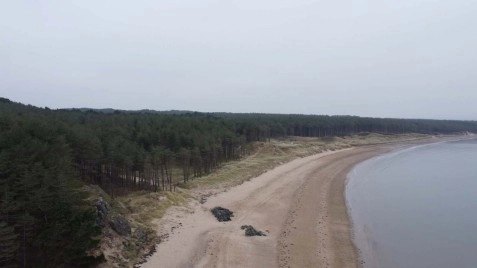 Llanddwyn Beach By Drone, Anglesey, North Wales image 3