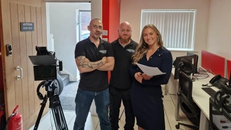 Autocab & Magnum Reels Shoot Behind The Scenes image 2